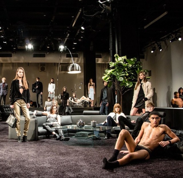 Fall 2015 Calvin Klein White Label Press Release  with Calvin Klein Model Torin Verdone